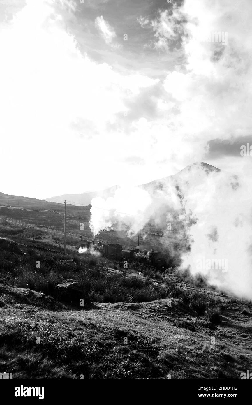 "87" e "138" in doppia direzione vicino a Pitt's Head. Foto Stock