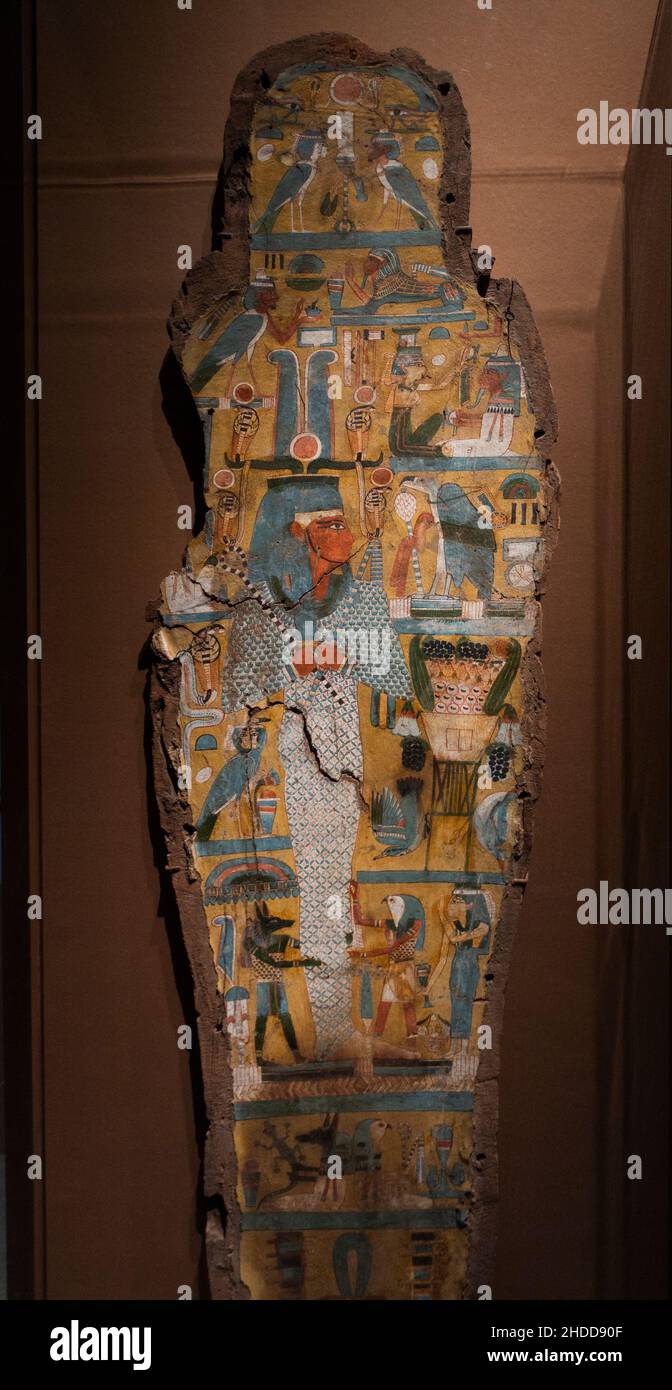 Collezione egiziana al Brooklyn Museum of Art di New York Foto Stock