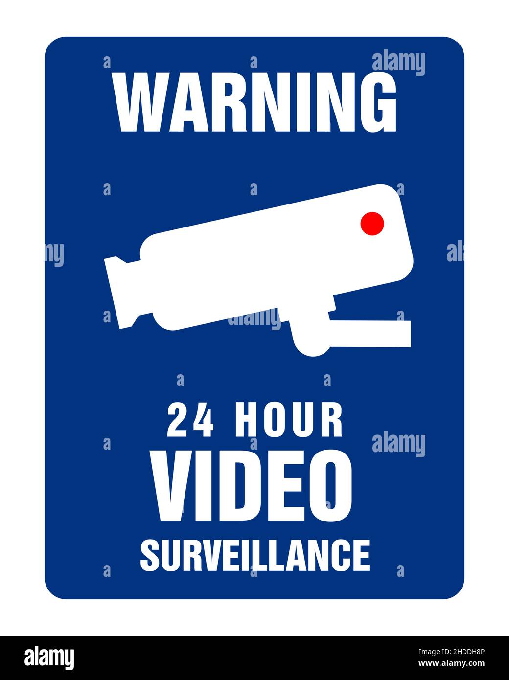 Adesivo Attenzione Videosorveglianza – 20 Varianti – Made In Germany