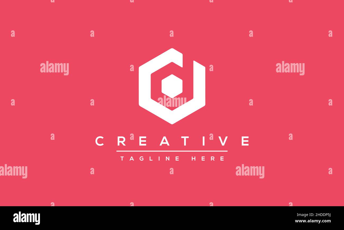Design creativo e moderno con logo lettera D, icona vettoriale minimalista basata su D DD iniziale Illustrazione Vettoriale