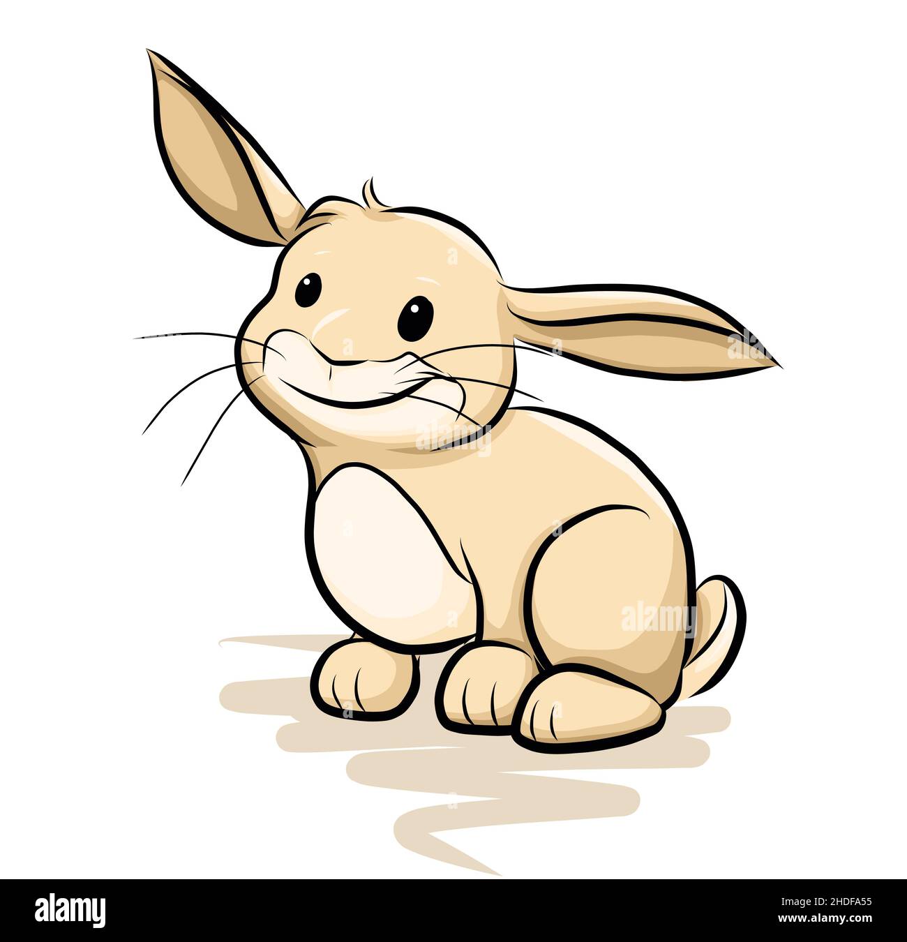 disegno, coniglio del bambino, fumetto, cartone animato, disegni, conigli di bambino, cartoni animati, fumetti, fumetti Foto Stock