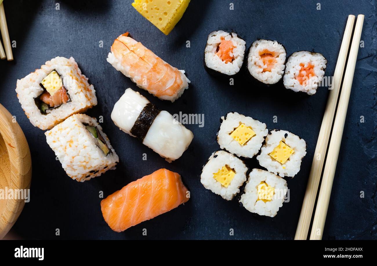 sushi, sushi Foto Stock