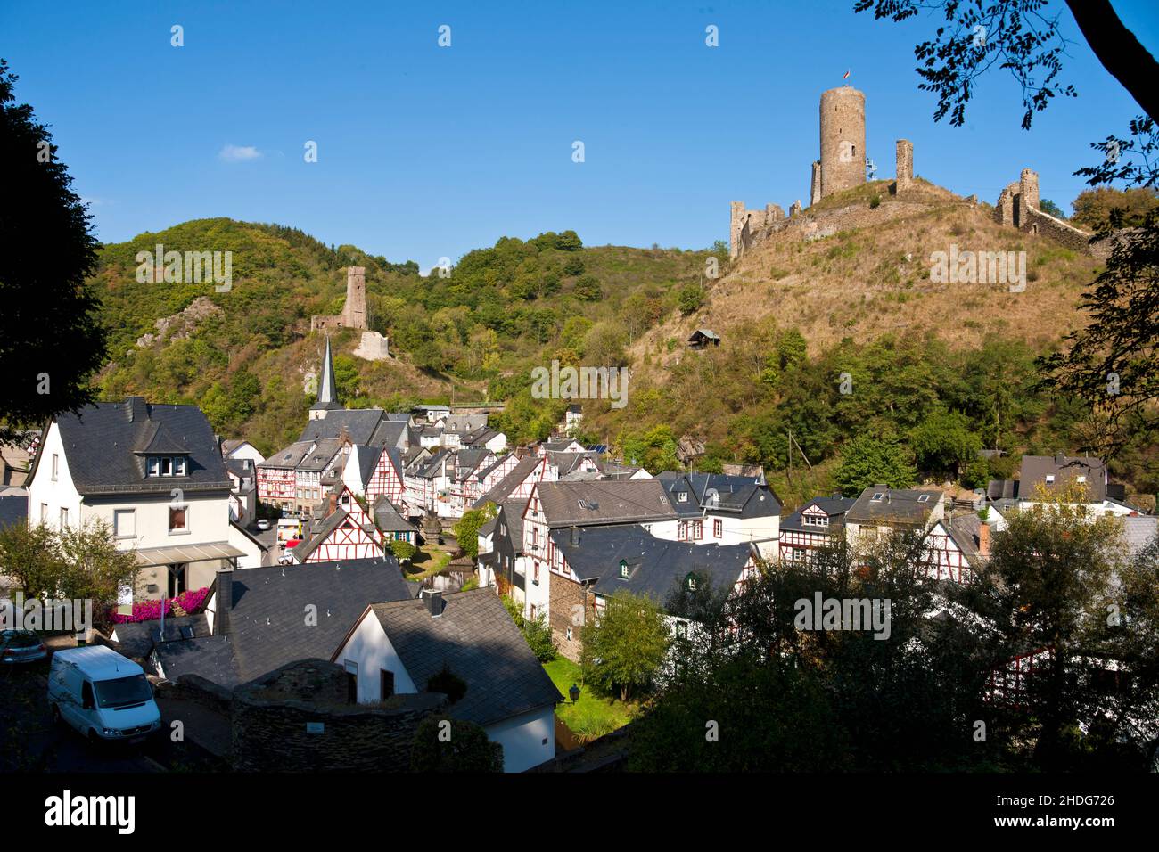 monreal, philippsburg, löwenburg, monreals, philippsburgs Foto Stock