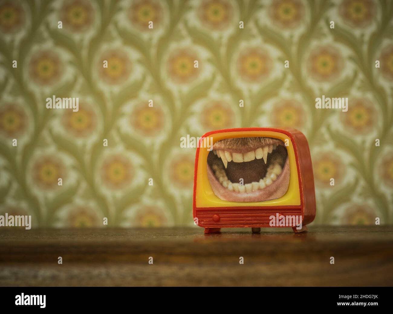 retro, vampiro, film horror, vecchio stile, stile retrò, vampiri, film horror Foto Stock