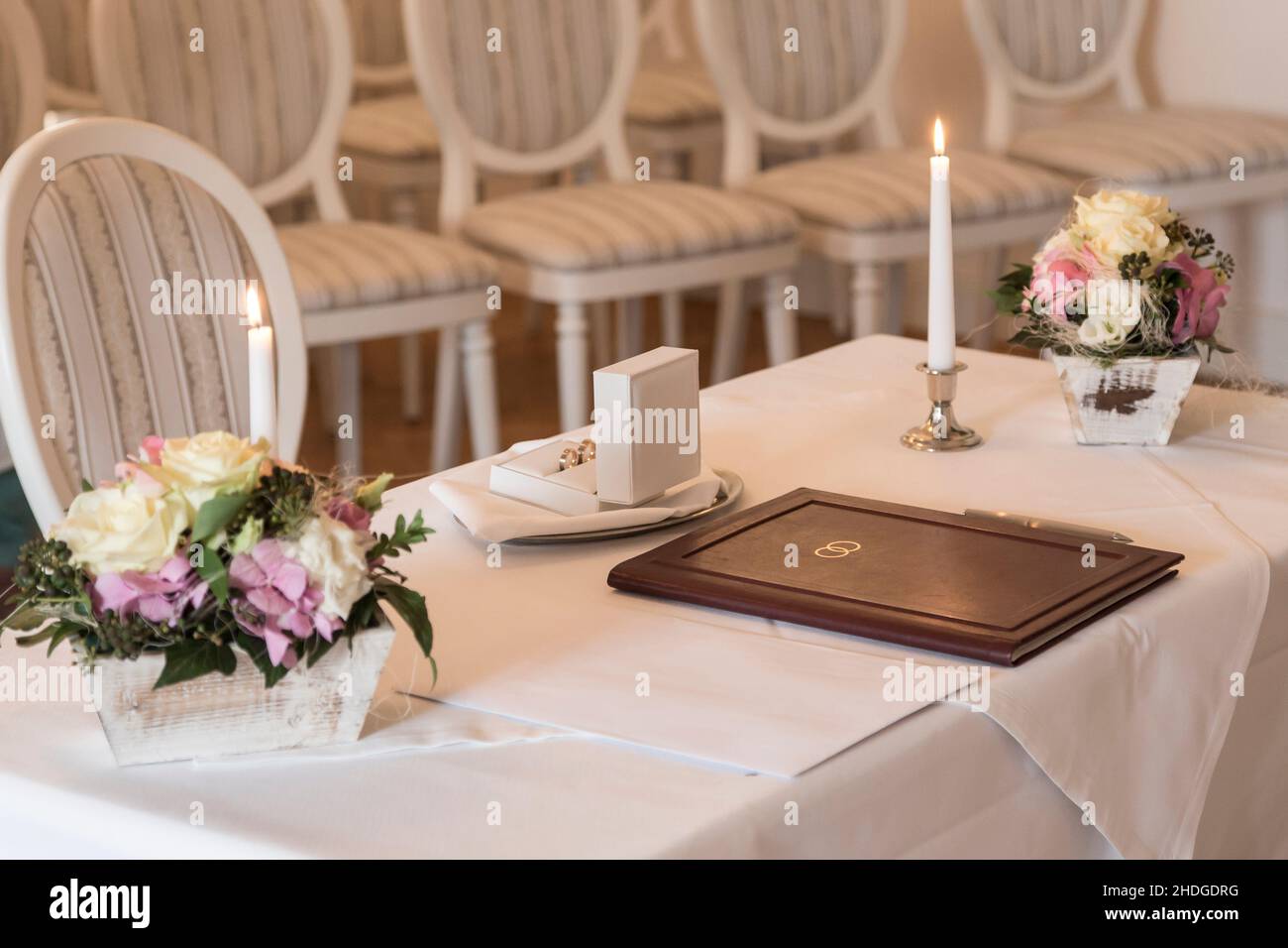 matrimoni, standesamt, matrimoni, standesamts Foto Stock