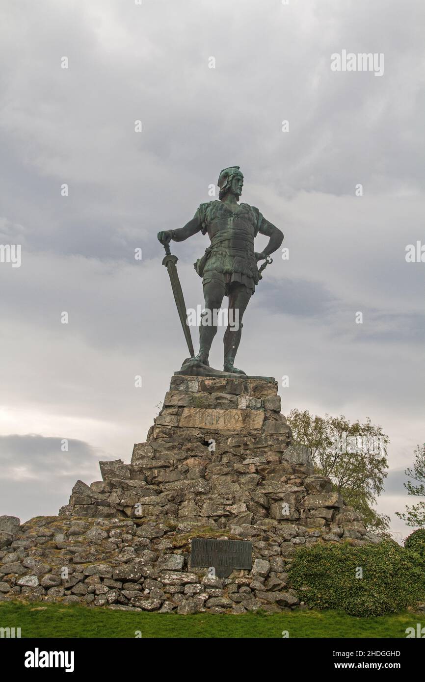 statua colossale Foto Stock