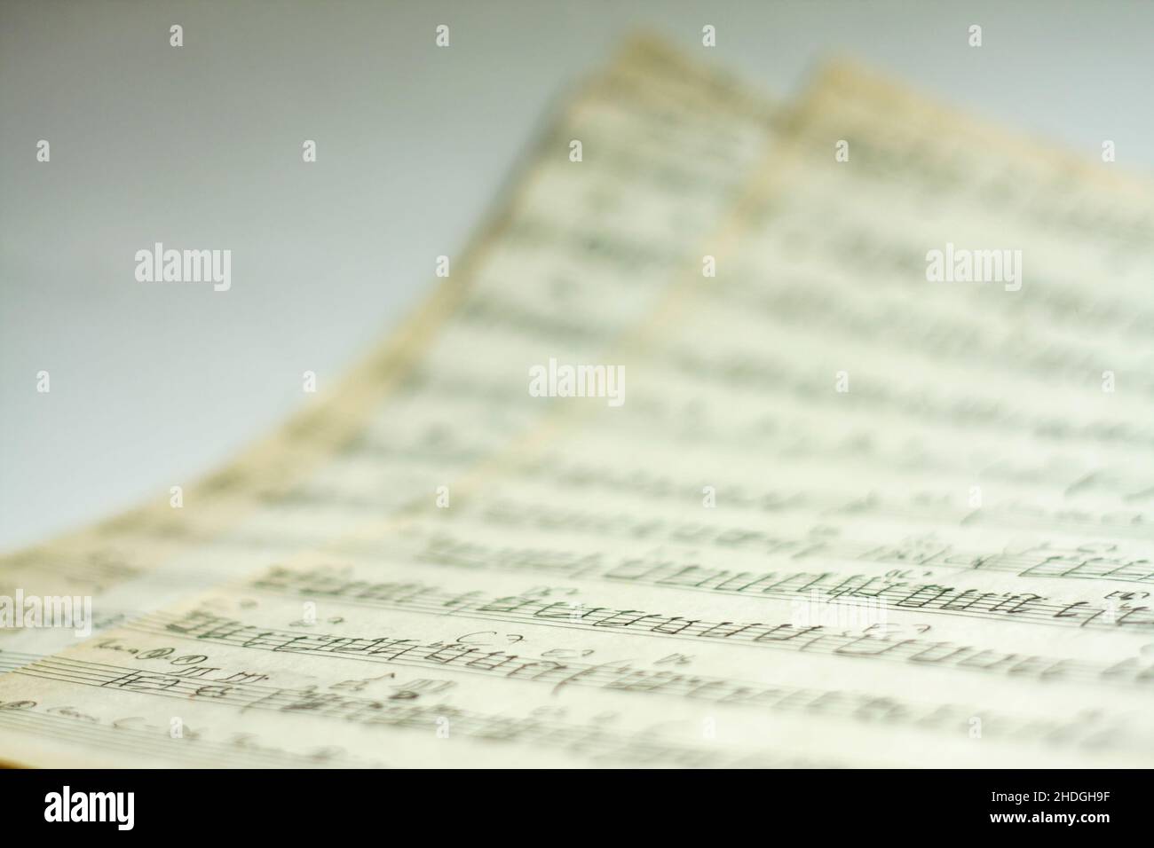 spartiti, musica, composizione, spartiti, musiche, composizioni Foto Stock