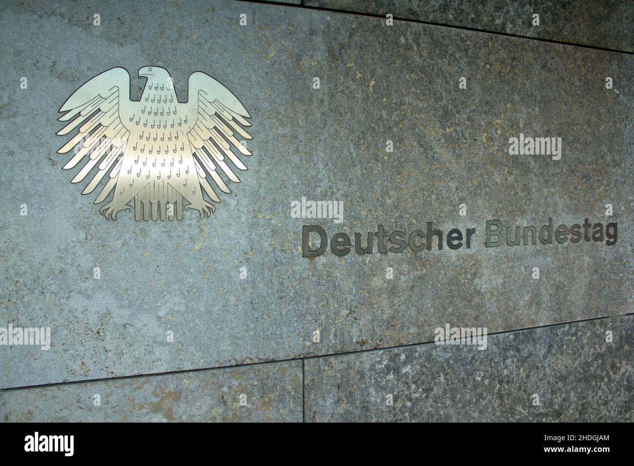 aquila federale, parlamento, armi statali, aquile federali, parlamenti Foto Stock