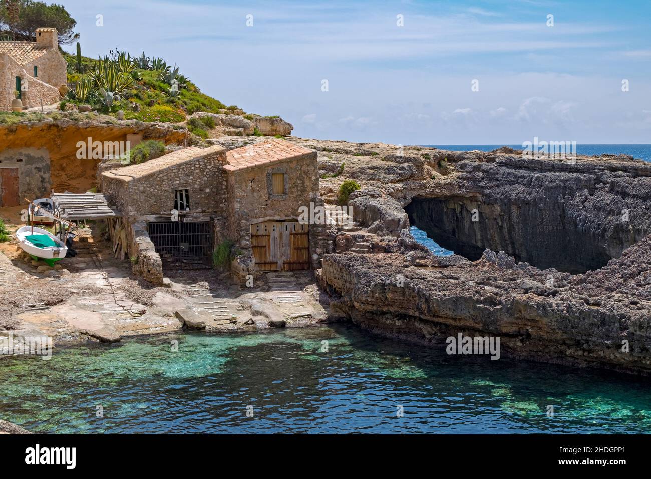maiorca, cala de s'almonia, majorcas Foto Stock