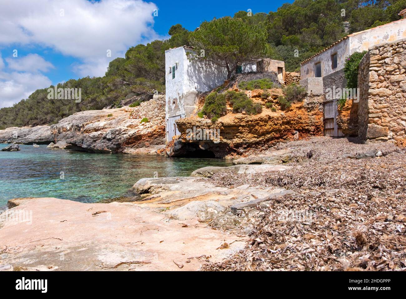 cala de s'almonia Foto Stock