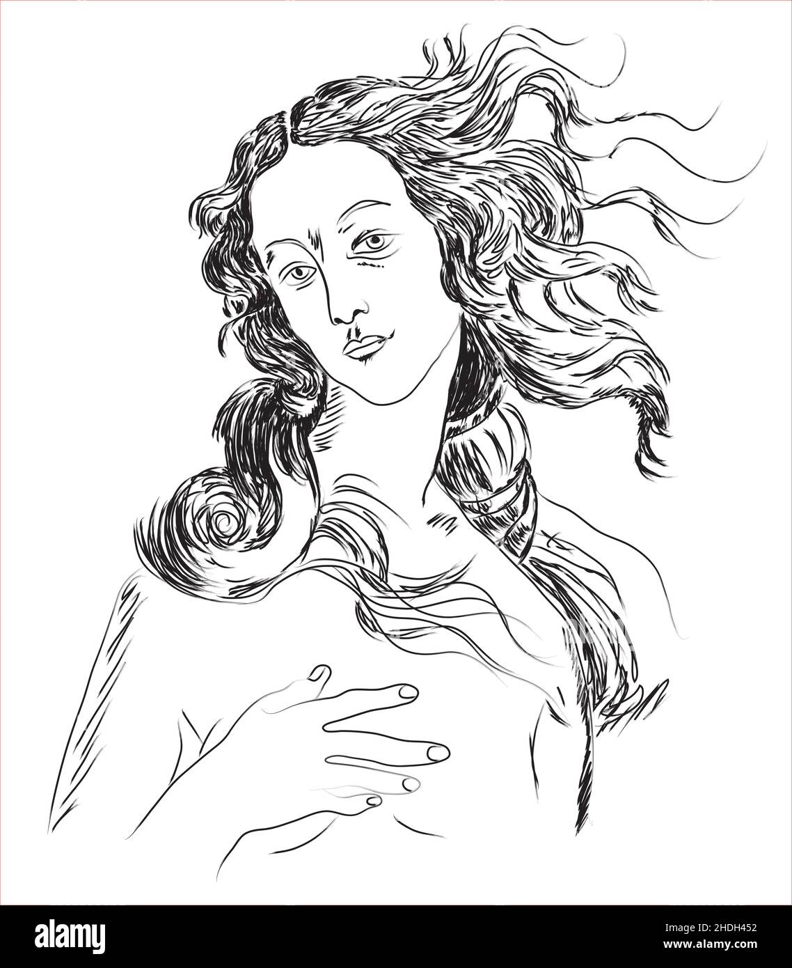 venere disegni - 6 Dea venere disegno Immagini Vettoriali Stock - Alamy