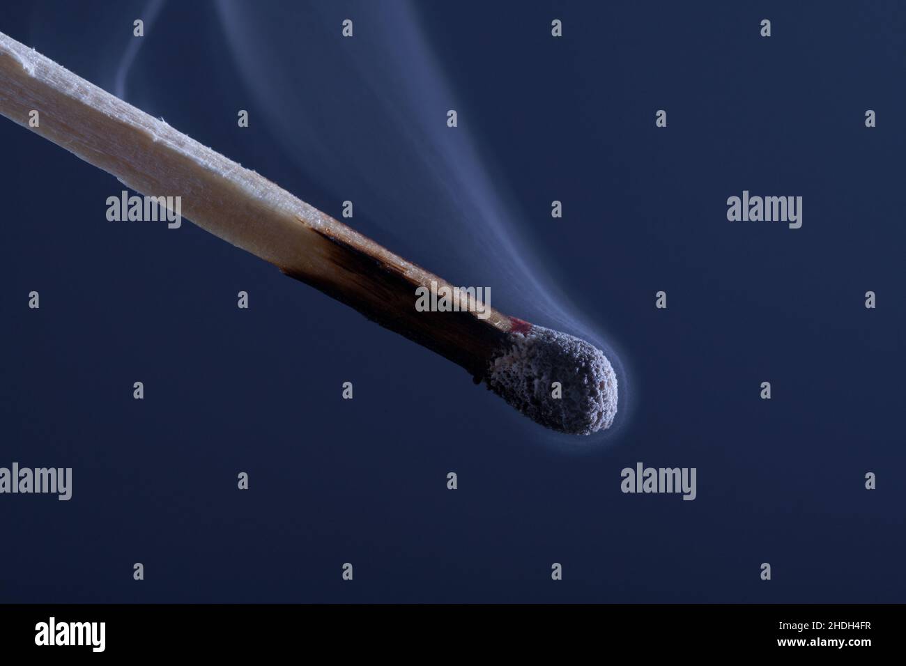 fiammifero, bruciato, fiammiferi, burnidi Foto Stock