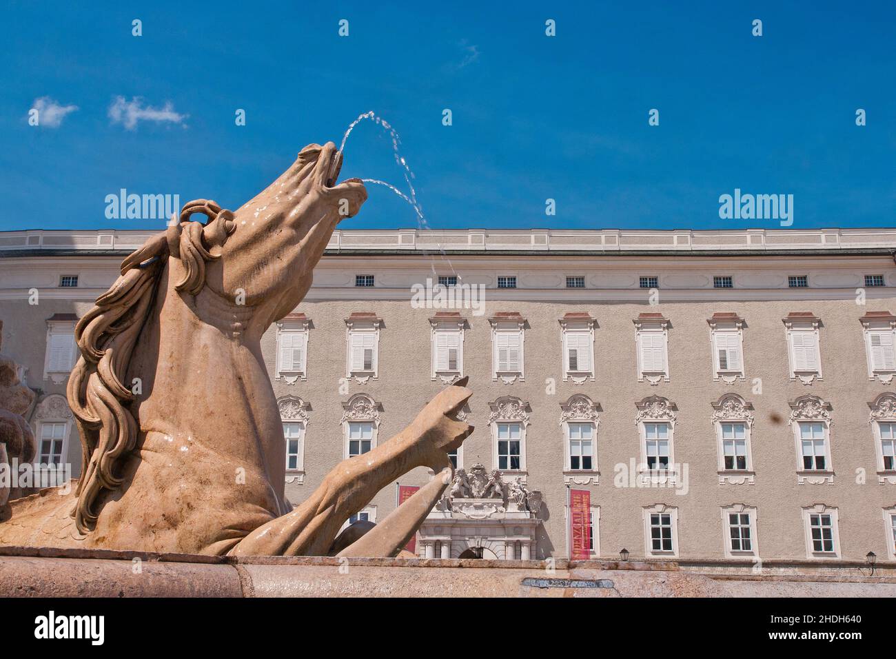 statuetta, residenzbrunnen, statuette, residenzbrunnens Foto Stock