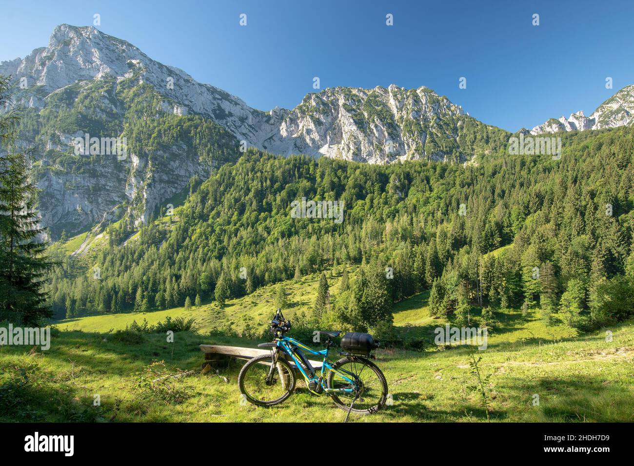 ciclismo, terra berchtesgadener, terre berchtesgadener Foto Stock