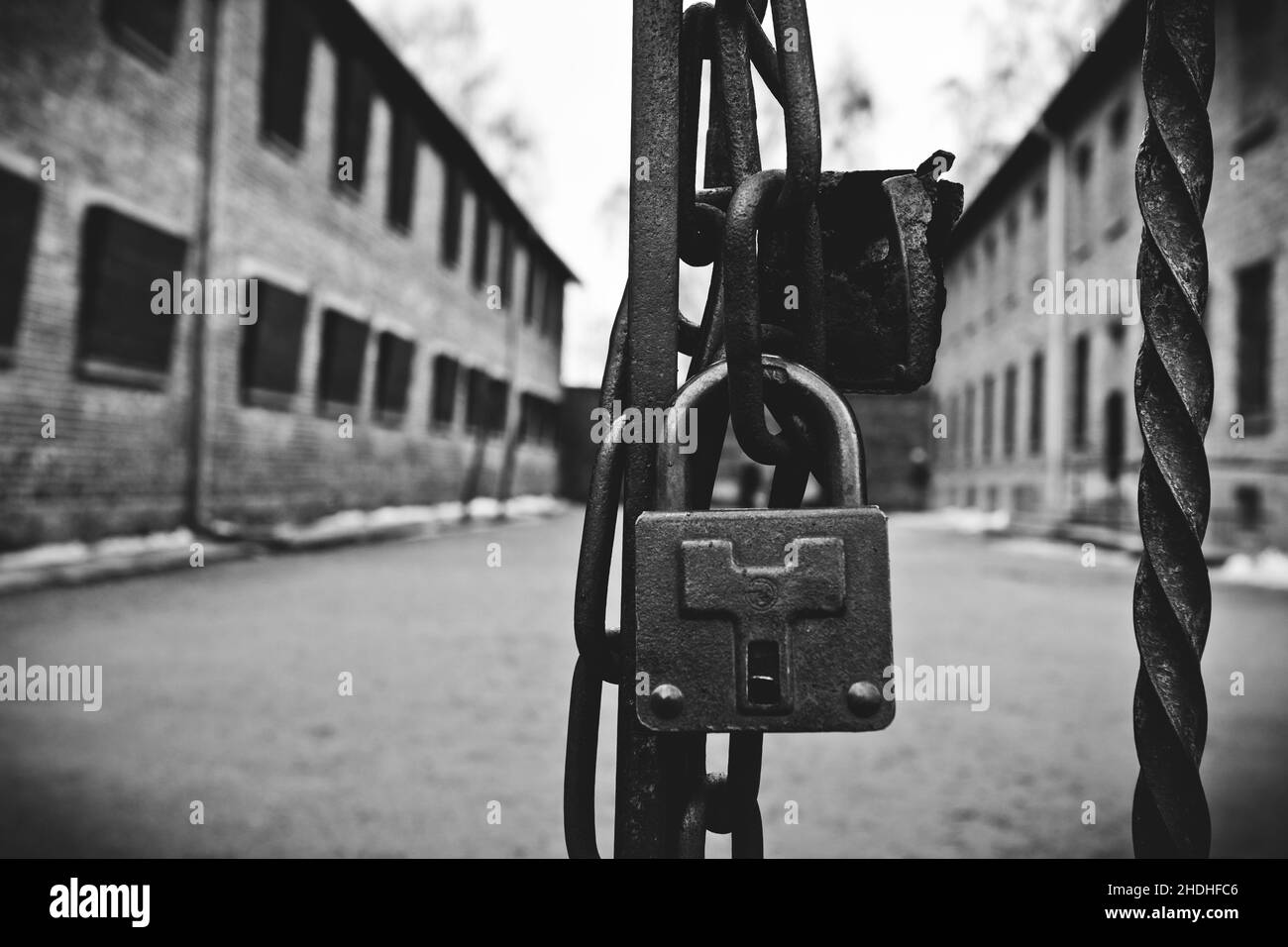 campo di concentramento, auschwitz, campi di concentramento Foto Stock