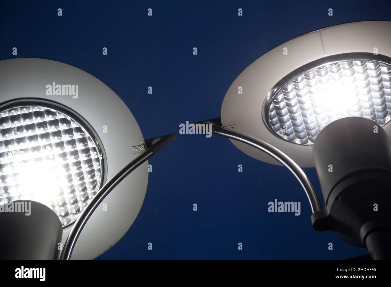 primo piano, lampada a led, primi piani, primo piano, lampade a led Foto Stock