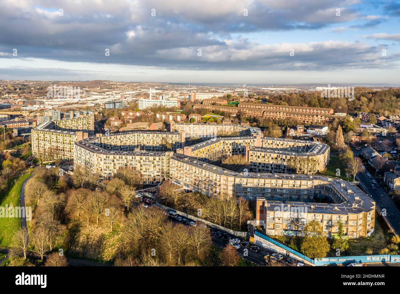 SHEFFIELD, REGNO UNITO - 16 DICEMBRE 2021. Foto Stock