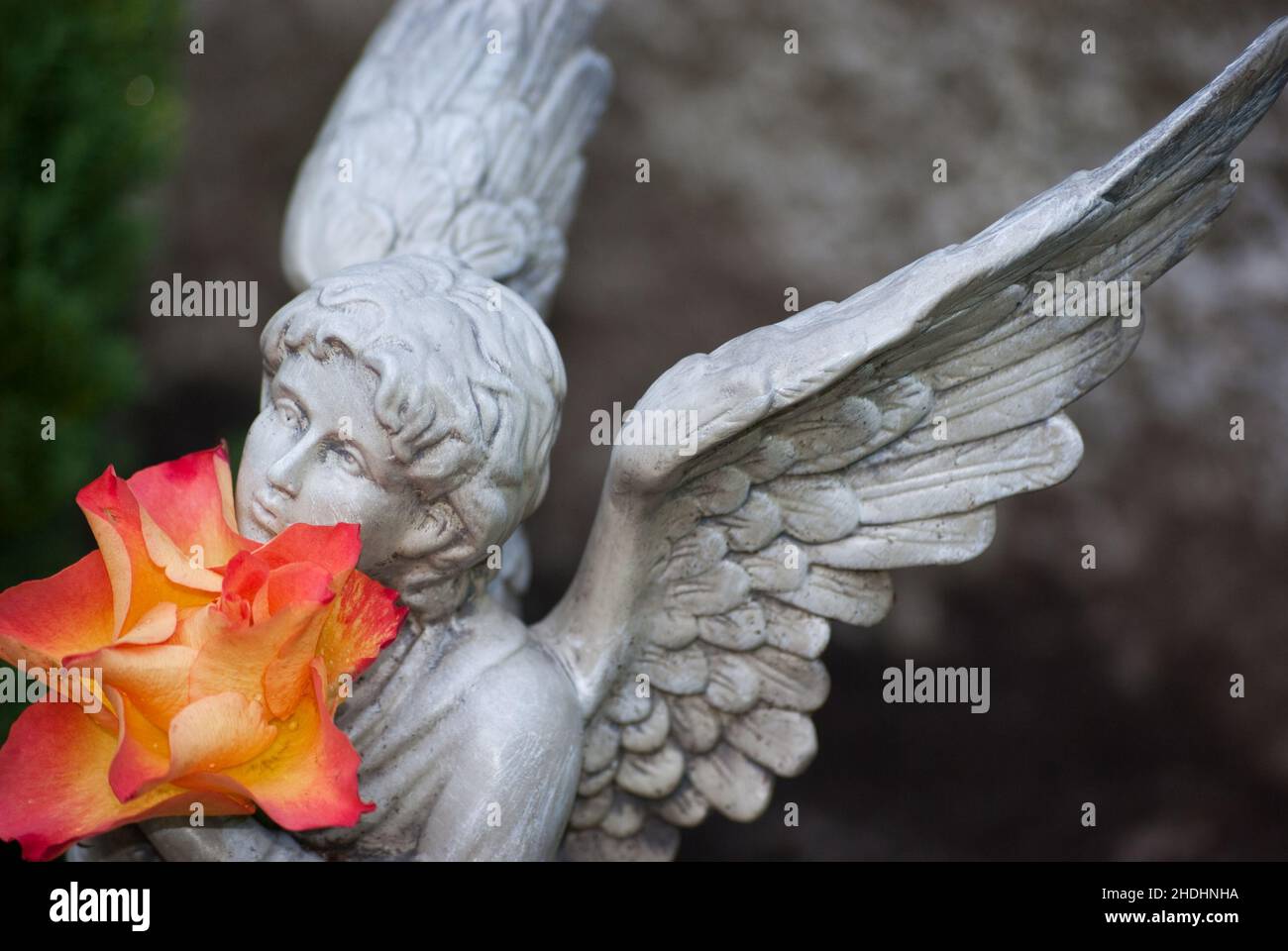 commemorazione, figura di angelo, commemorazioni, figure di angelo Foto Stock