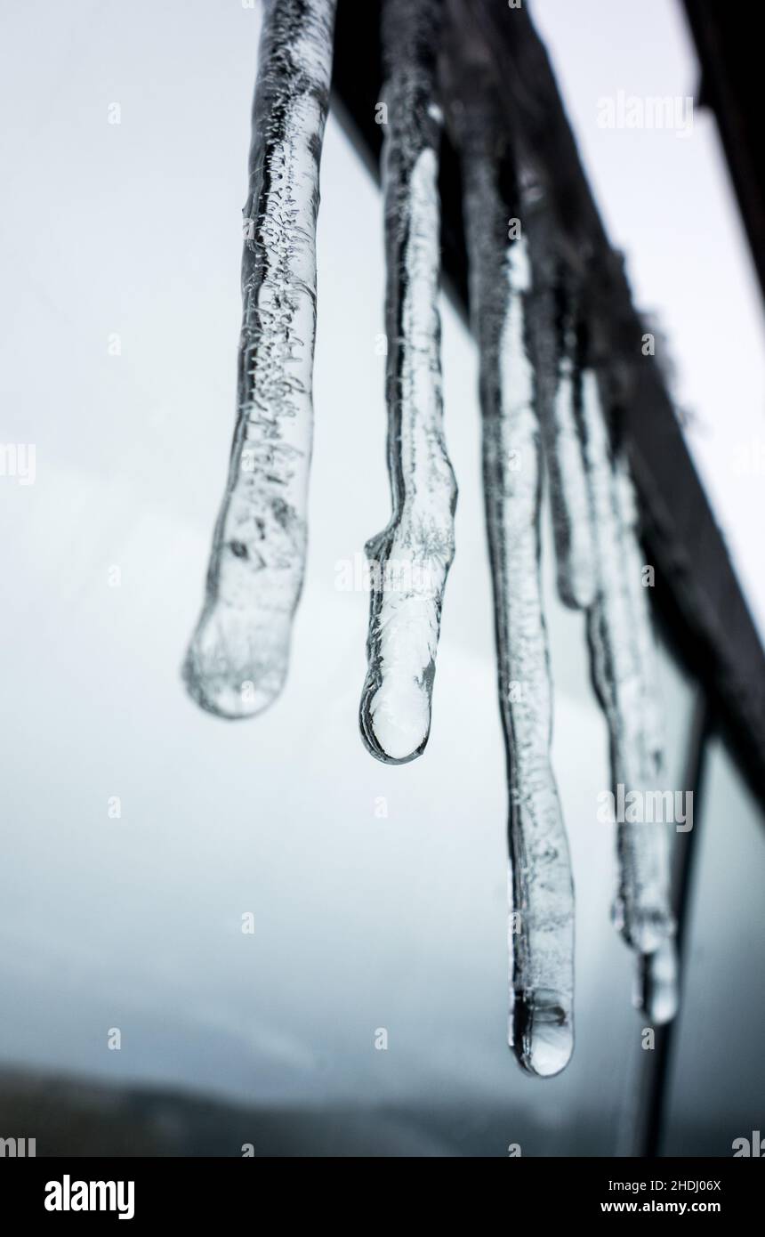 icicle, icicles Foto Stock
