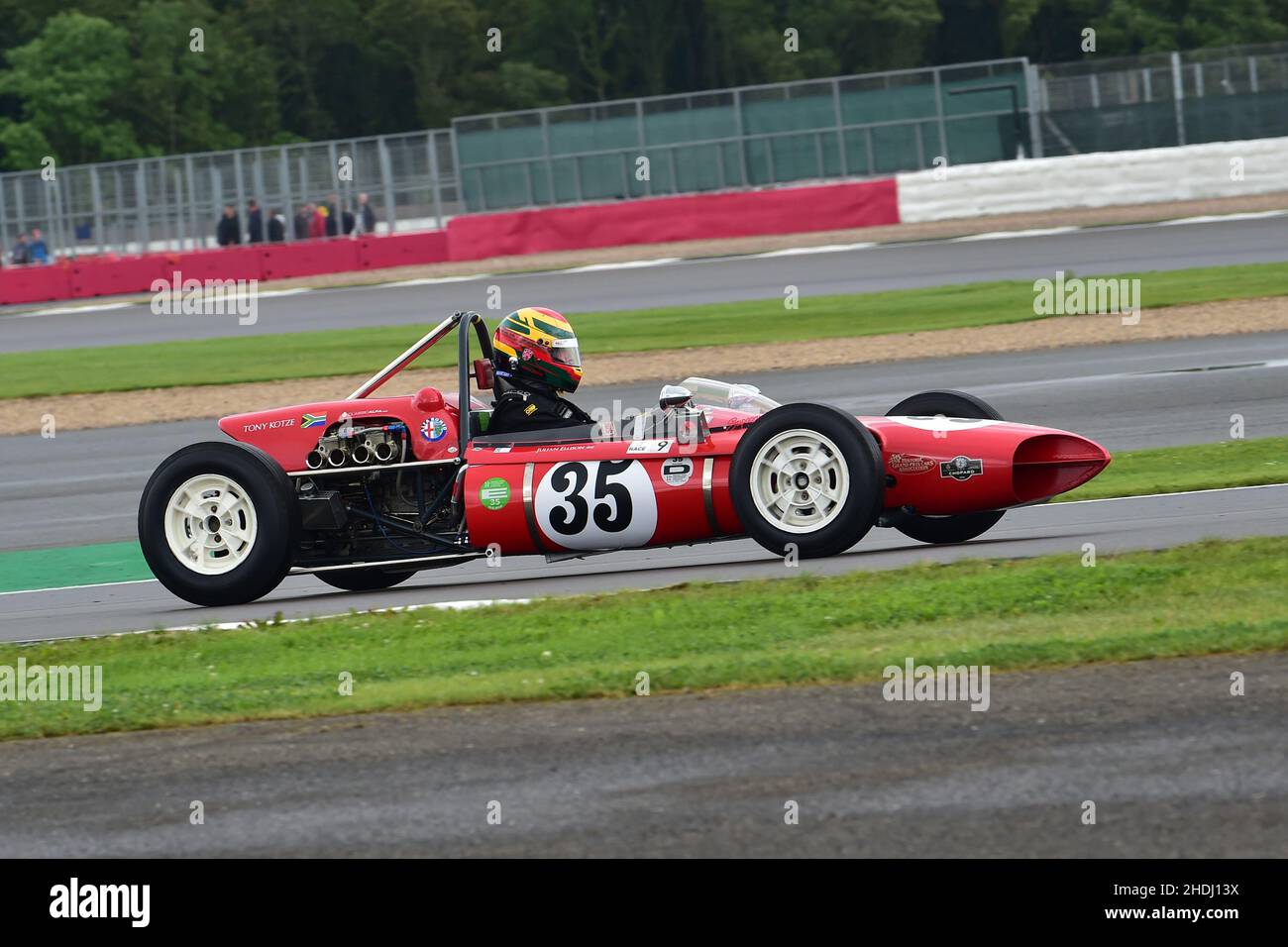 Julian Ellison, Assegai, HGPCA Pre ’66 Grand Prix Cars, quelle che hanno corso nelle gare Grand Epreuve (definite come importanti gare del Gran Premio), costituite da pr Foto Stock