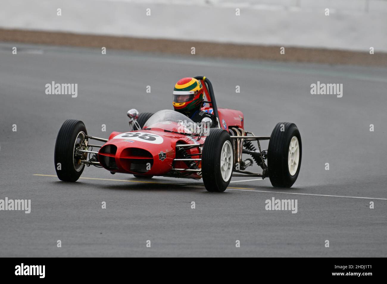 Julian Ellison, Assegai, HGPCA Pre ’66 Grand Prix Cars, quelle che hanno corso nelle gare Grand Epreuve (definite come importanti gare del Gran Premio), costituite da pr Foto Stock