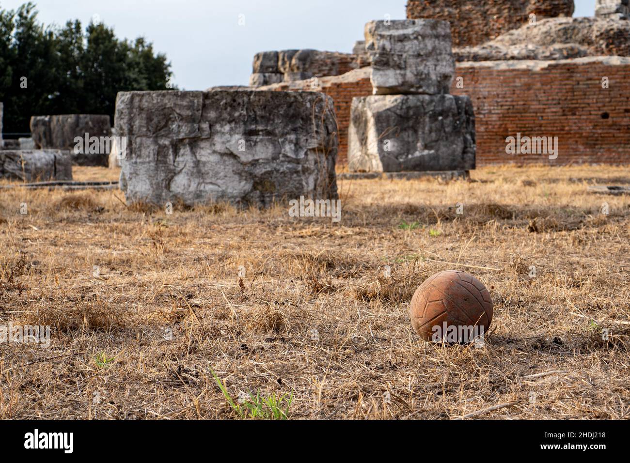 Supersantos al Mitreo Foto Stock