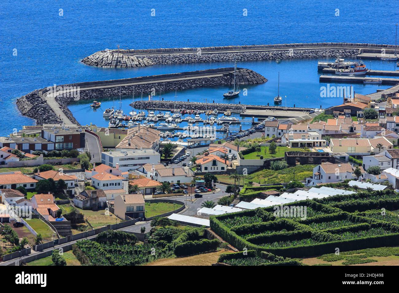 azzorre, vila franca do campo Foto Stock