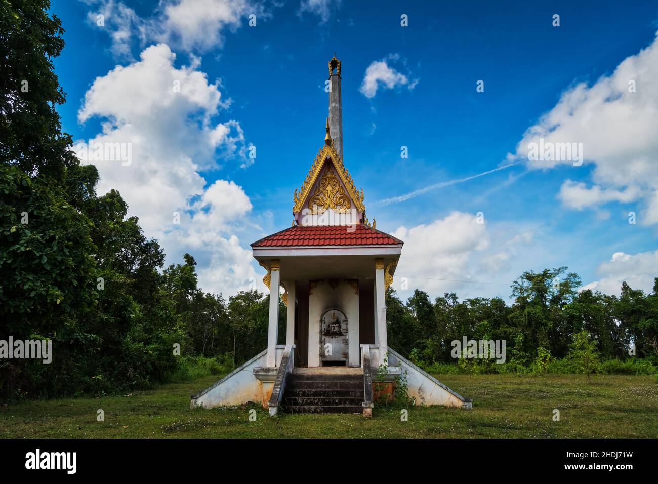 buddismo, cremazione, crematorio, buddhismi Foto Stock