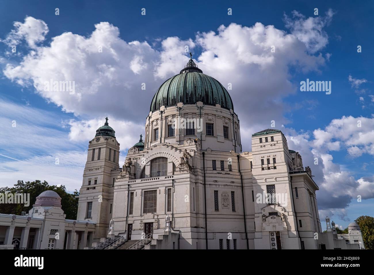chiesa cimitero di st. charles borromeo Foto Stock