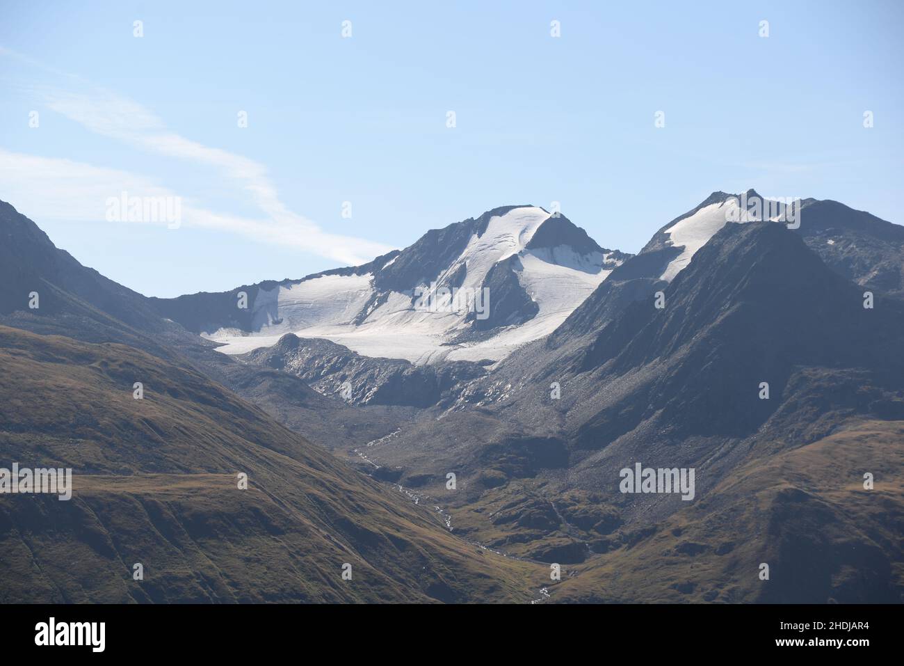ötztal alpi, ramolkogel Foto Stock