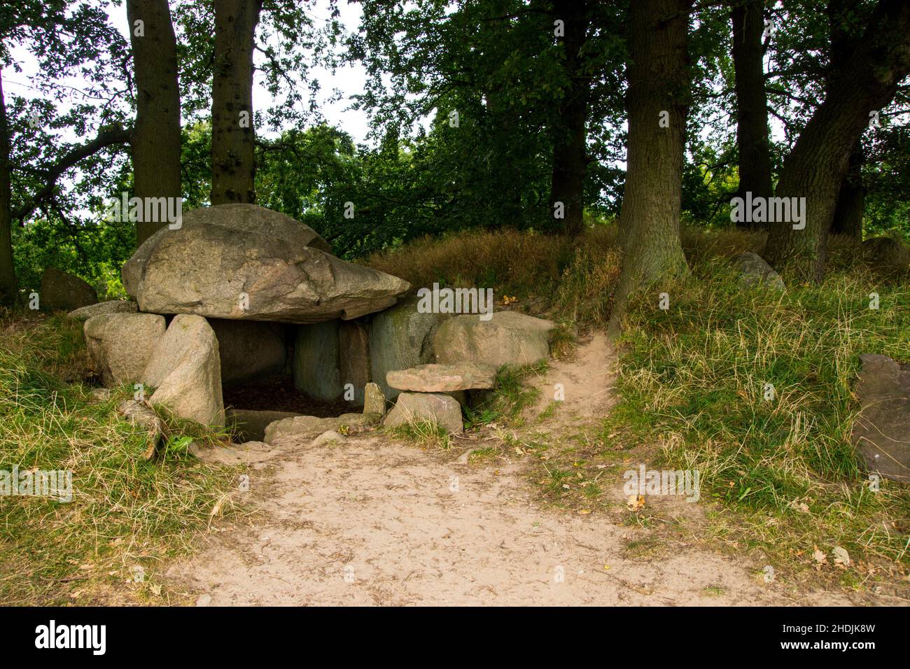 lancken granitz, dolmen, lancken-granitzs, dolmen Foto Stock