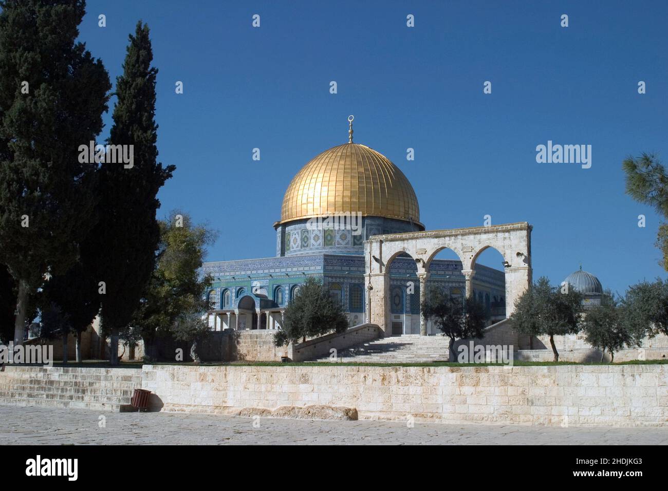 moschea, cupola della roccia, gerusalemme, moschee, cupola delle rocce, jerusalem Foto Stock