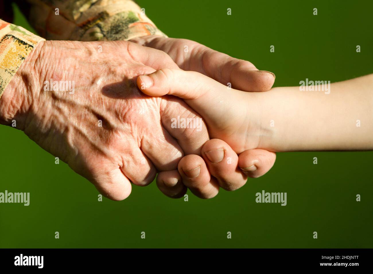 la convivenza, l'affetto, la generazione, le cohesions, gli affetti, generazioni Foto Stock