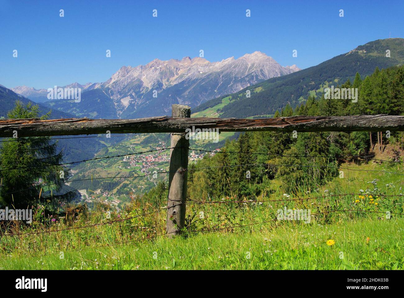 catena montuosa, alpi europee, alpi ötztal, catene montuose Foto Stock