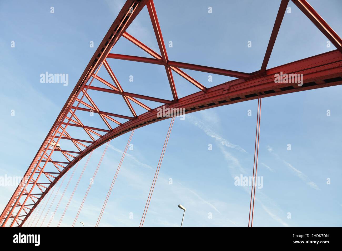 duisburg, Ponte della solidarietà, duisburgs Foto Stock