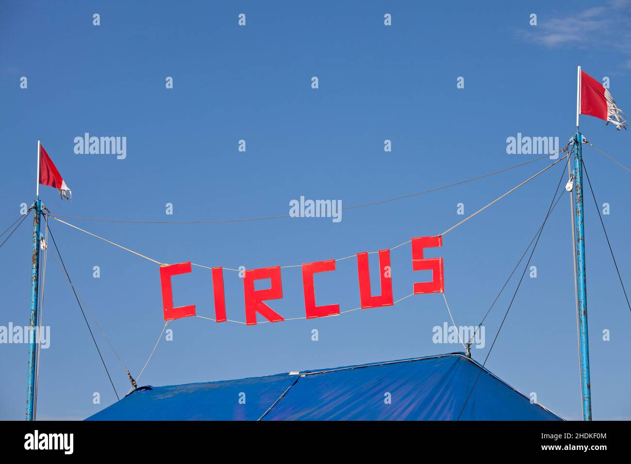 circo, tenda circense, tende circensi Foto Stock