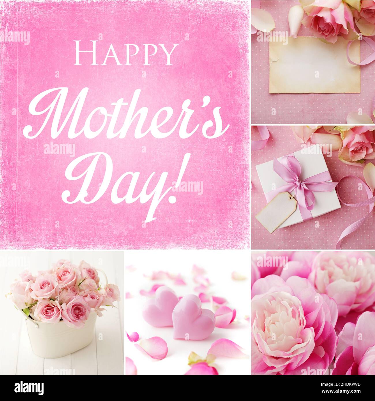 Felice Festa della mamma Foto Stock