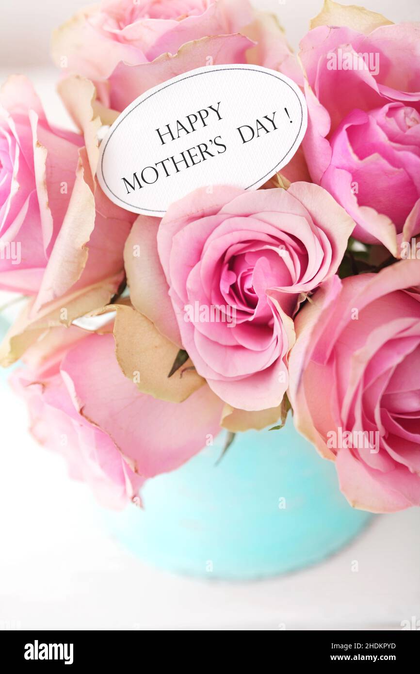giorno delle madri, giorno della madre felice, giorni delle madri Foto Stock