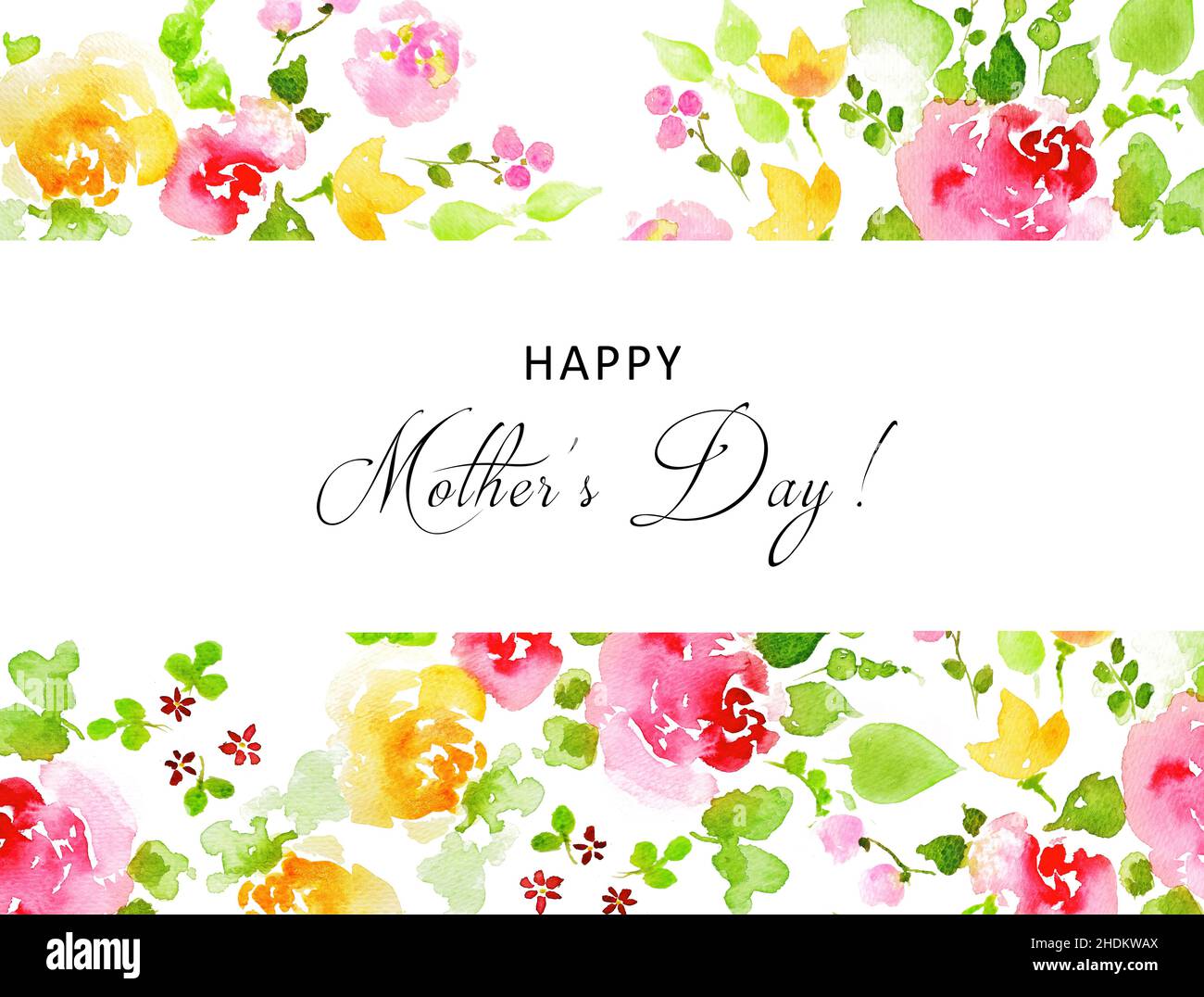 Felice Festa della mamma Foto Stock