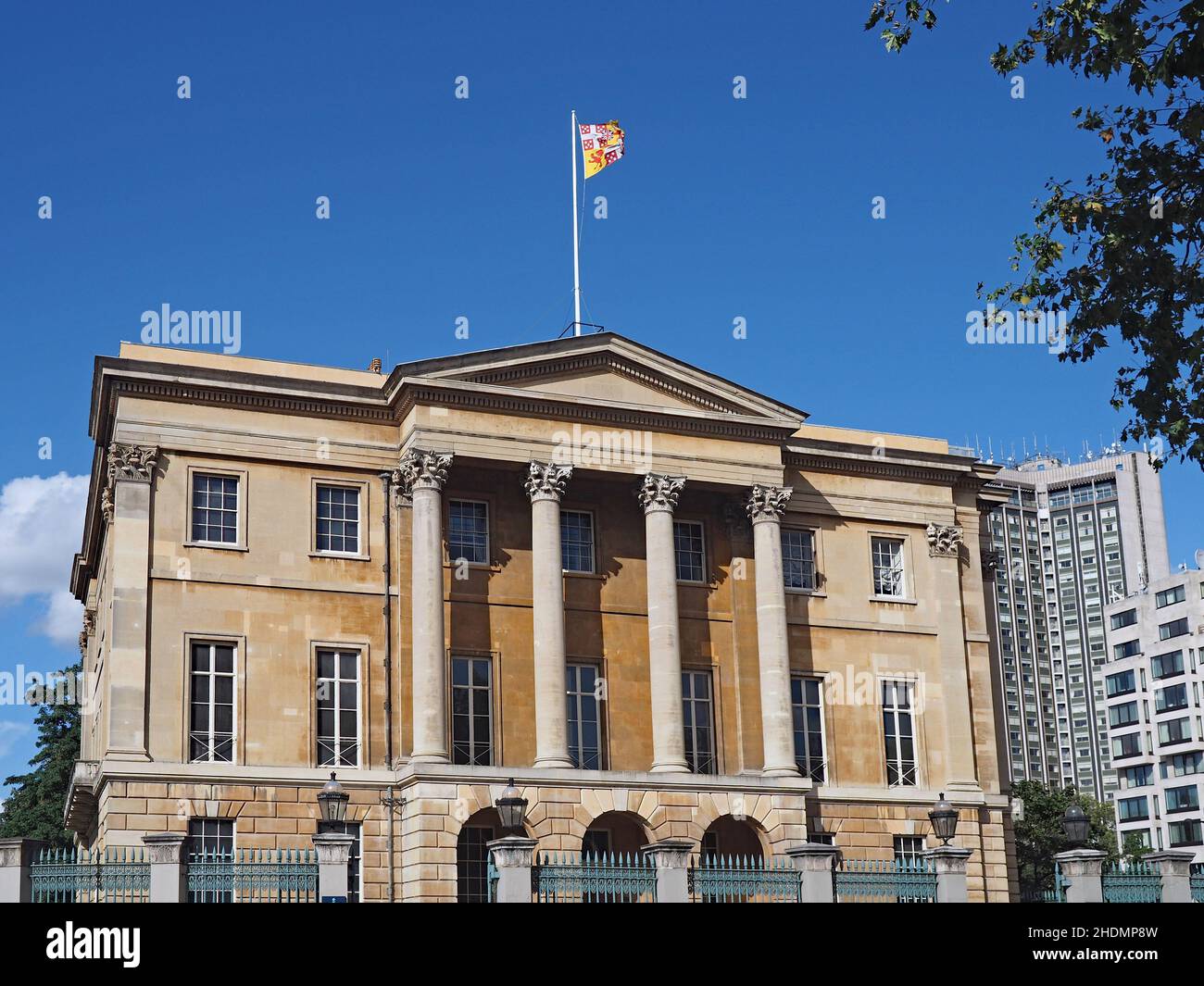 Londra, Inghilterra - 25 settembre 2016: Apsley House, il museo storico e sede del Duca di Wellington Foto Stock