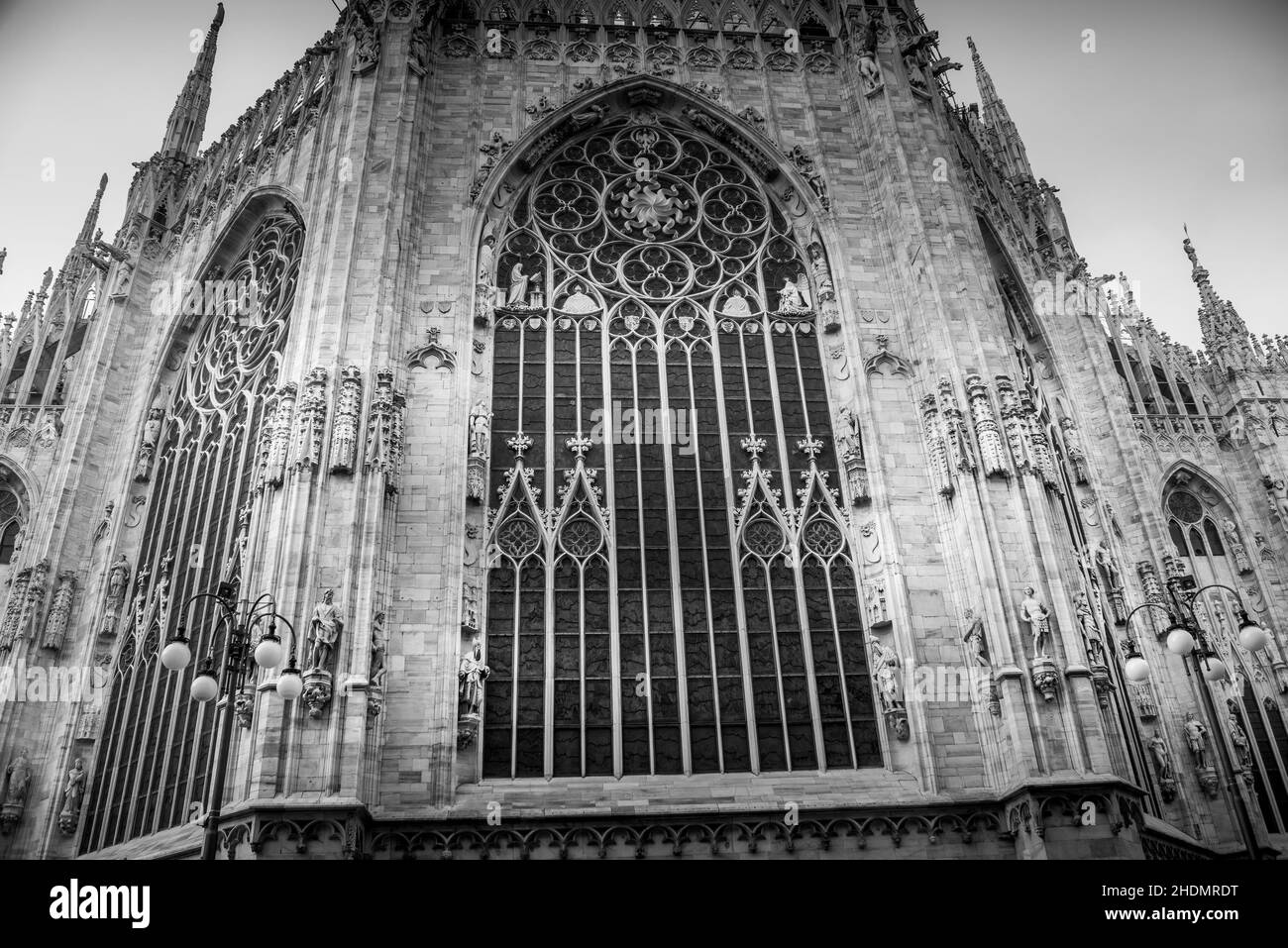 cattedrale di milano in bianco e nero Foto Stock cattedrale di milano in bianco e nero Foto Stock
