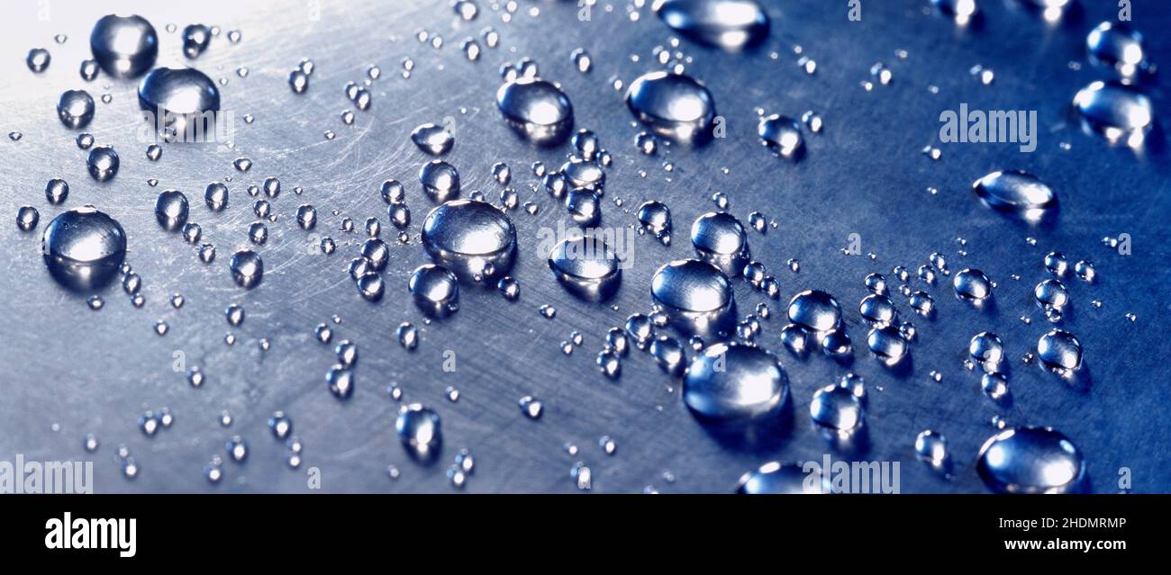 goccia d'acqua, goccia d'acqua, goccia d'acqua, gocce d'acqua Foto Stock