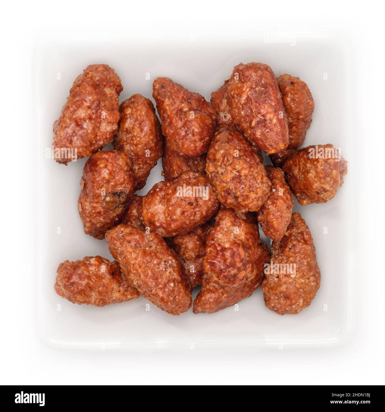 mandorle tostate Foto Stock