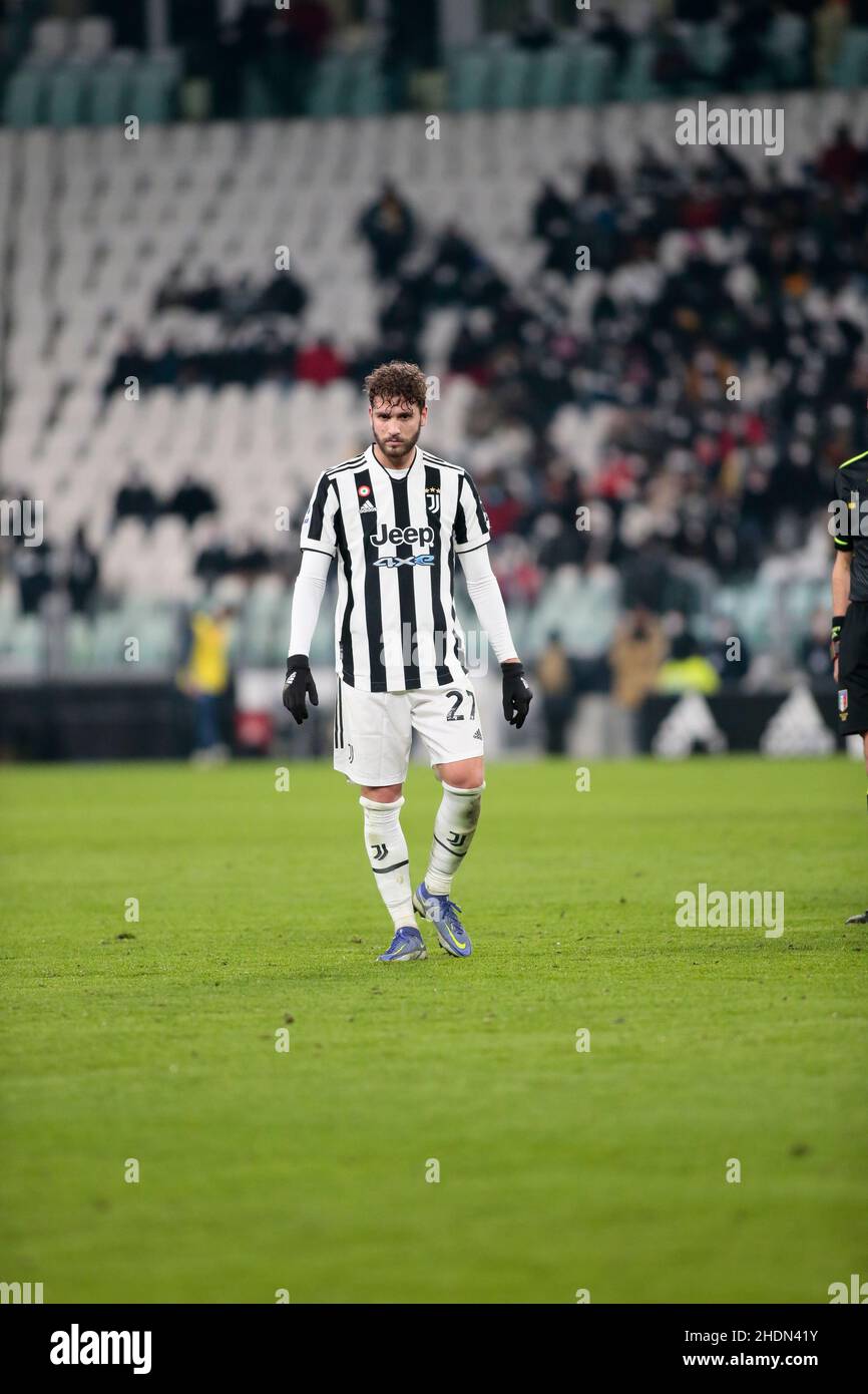 Torino, Italia. 22nd Dic 2021. Juventus Napoli, 06 gennaio 2022, Stadio Allianz, Torino Credit: Nderim Kaceli/Alamy Live News Foto Stock