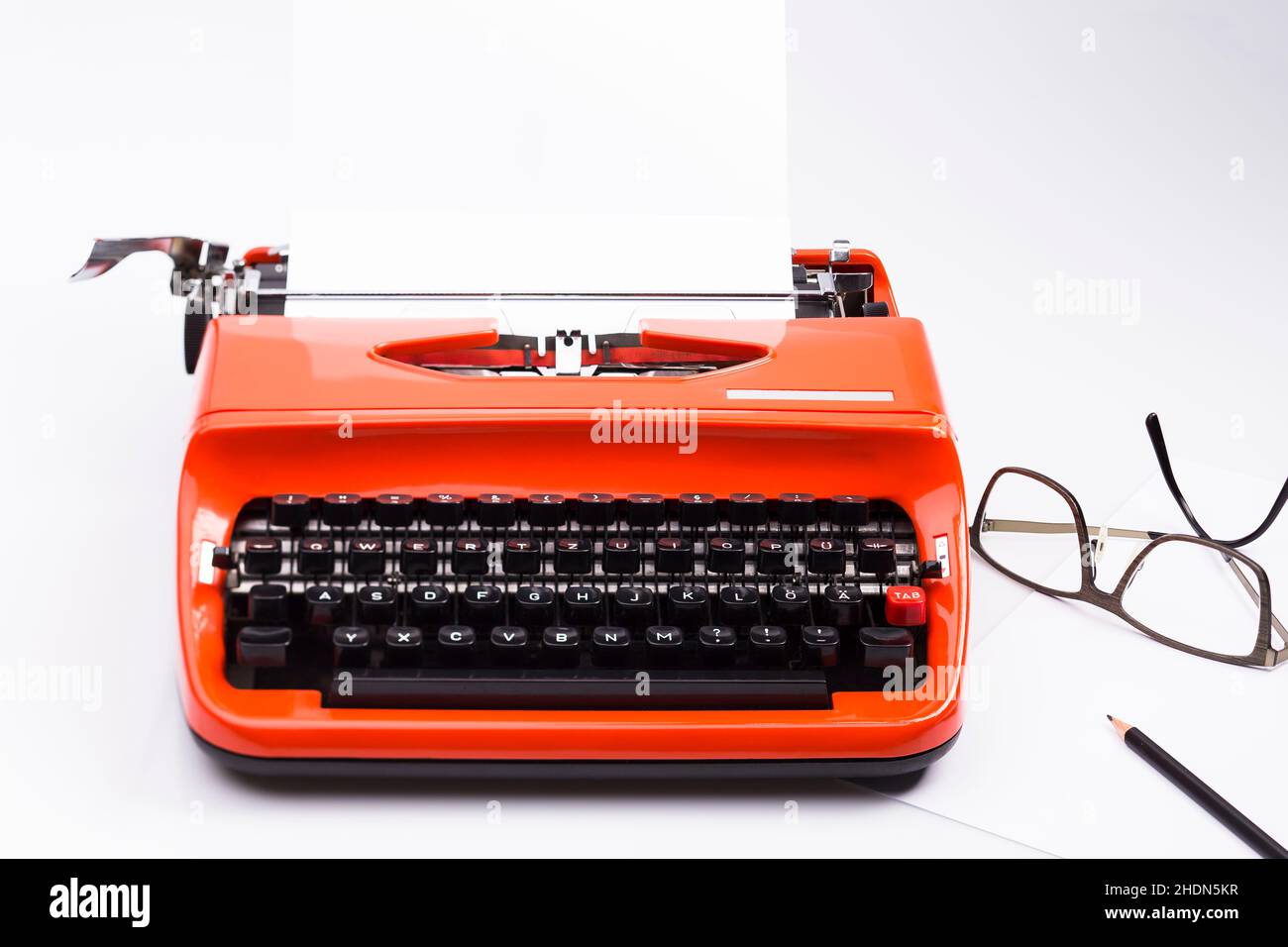 macchina da scrivere, macchine da scrivere Foto Stock