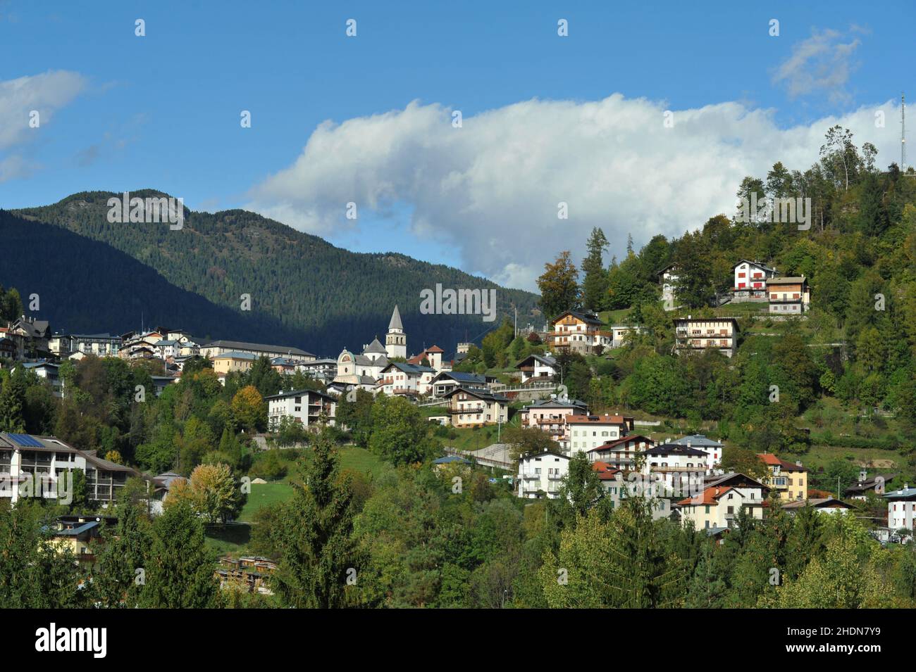 pieve di cadore Foto Stock