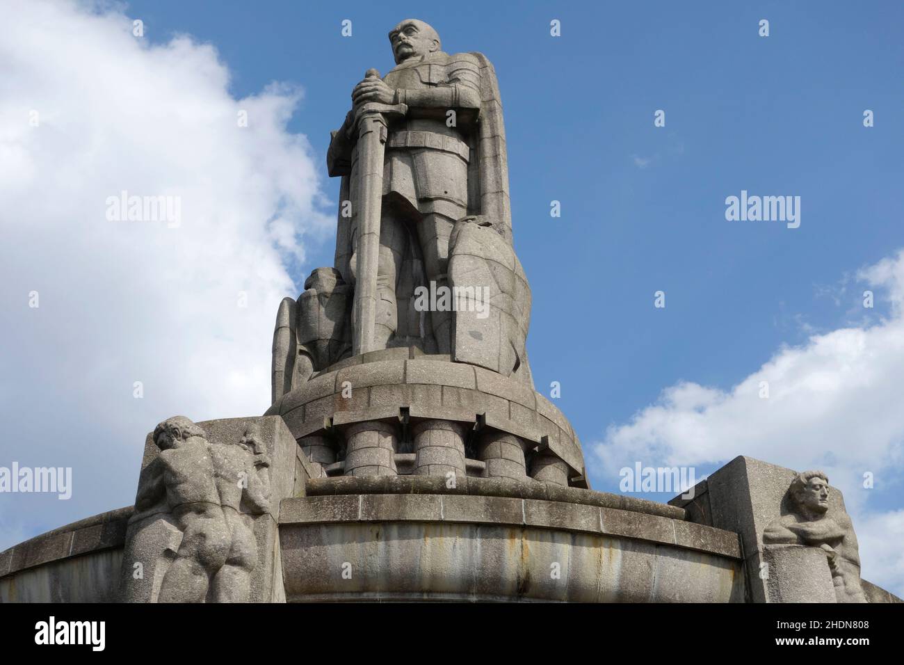 bismarck monumento, bismarck monumenti Foto Stock