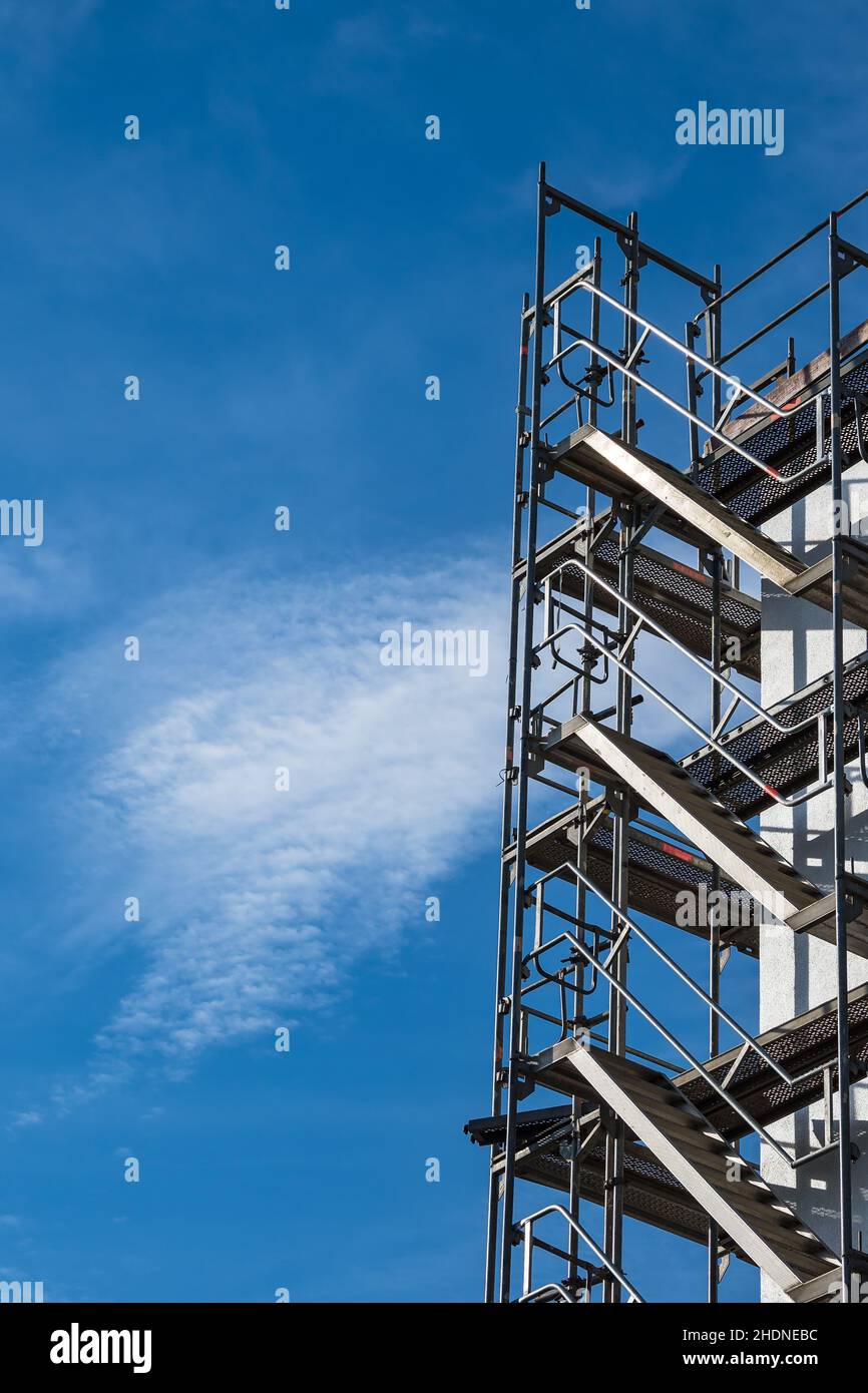 Ponteggio Foto Stock