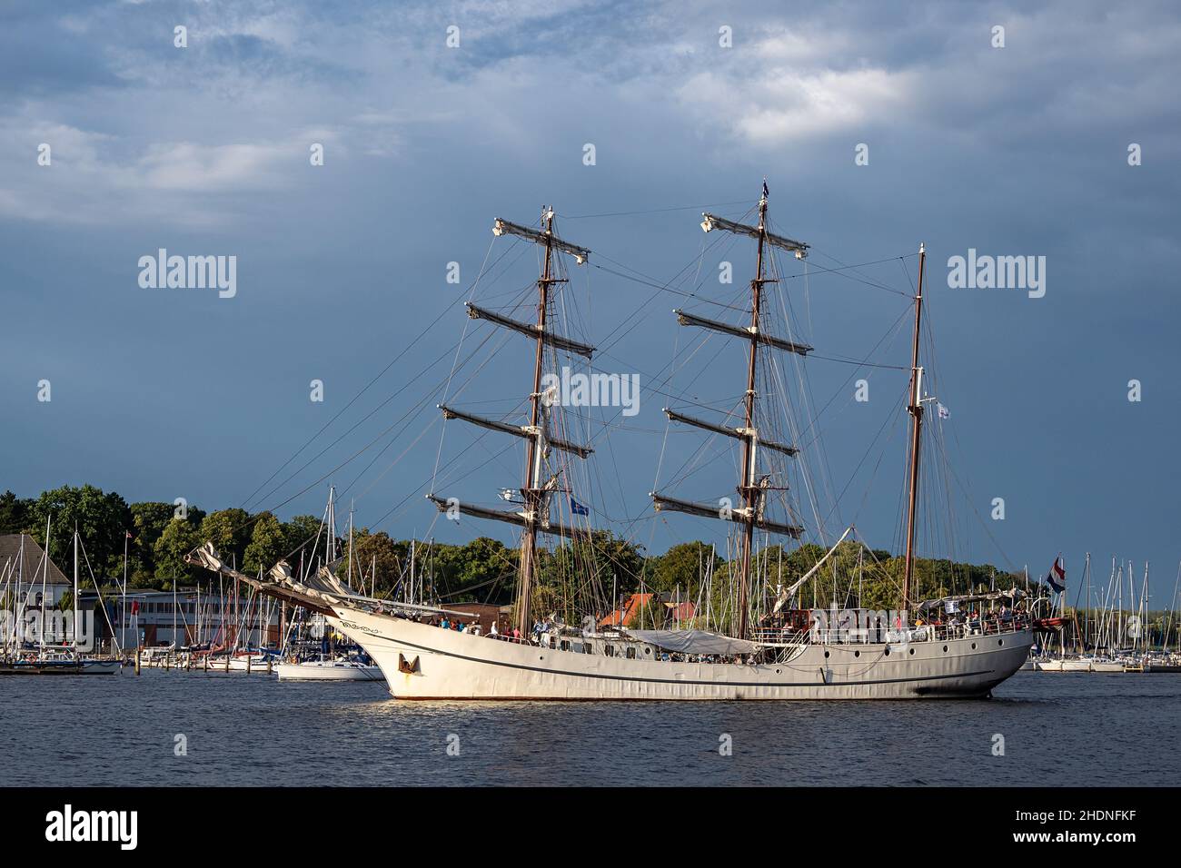 windjammer, hanse sail, windjammer Foto Stock