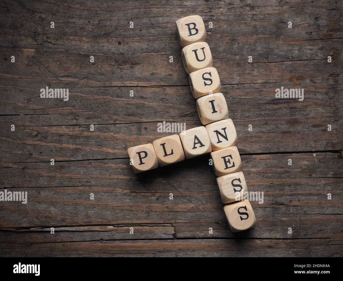 business plan, formazione aziendale Foto Stock